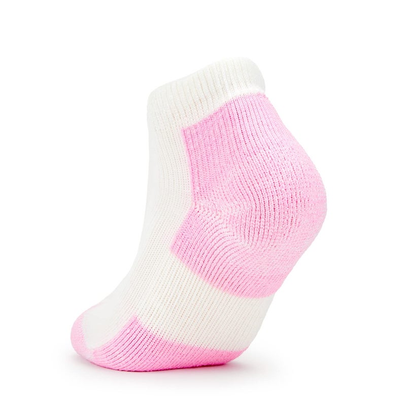 Thorlos Women's DWMXW Walking Thick Padded Ankle Sock, Pink (3 Pack), Large - Image 4